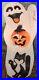 Ghost 33 Vintage Empire Lighted Blow Mold Pumpkin Black Cat Halloween Happy