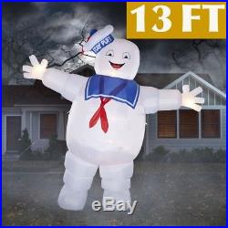 Ghostbusters 13-FT Lighted Stay Puft Marshmallow Man Halloween Gemmy Inflatable