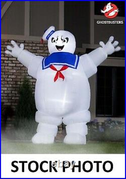 Ghostbusters 8FT Stay Puft Marshmallow Man Inflatable Yard Decoration (Used)
