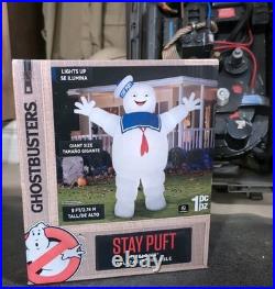 Ghostbusters 9 FT Stay Puft Marshmallow Man Airblown Halloween Inflatable