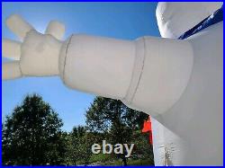 Ghostbusters Stay Puft Marshmallow Man Gemmy Airblown Inflatable 13 Ft Tall
