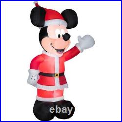 Giant 11 Ft. DISNEY MICKEY MOUSE SANTA AIRBLOWN INFLATABLE NEW