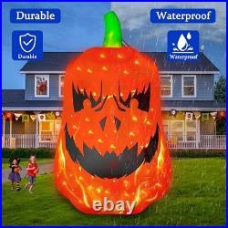Giant 12Ft Premium Halloween Inflatable Pumpkin Decorations Outdoor Holiday
