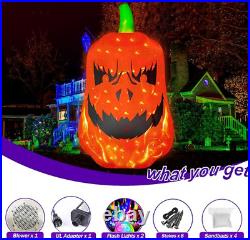 Giant 12Ft Premium Halloween Inflatable Pumpkin Decorations Outdoor Holiday