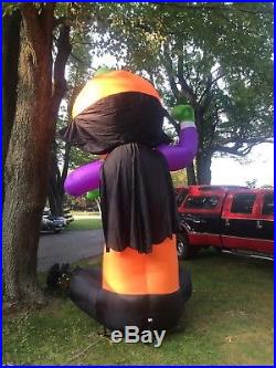 Giant 12 Ft Pumpkin Head Count Dracula Inflatable