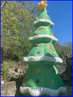 Giant 20 ft Inflatable Christmas Tree Holiday Yard decor