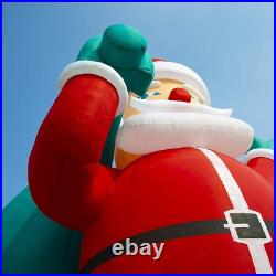 Giant 26Ft Premium Christmas Inflatable Santa Claus with Blower & Outdoor Yard
