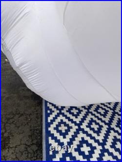 Giant Frosty The Snowman 18 Foot Inflatable With 2 Kaleidoscope Light & Led