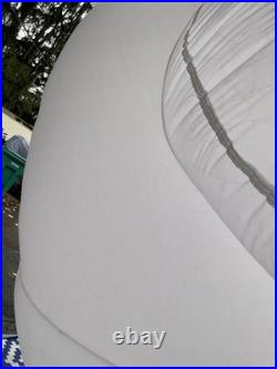 Giant Frosty The Snowman 18 Foot Inflatable With 2 Kaleidoscope Light & Led