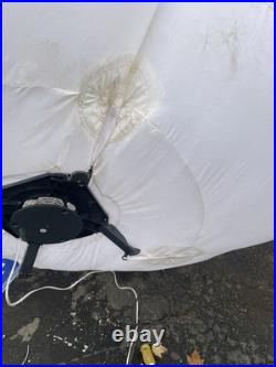 Giant Frosty The Snowman 18 Foot Inflatable With 2 Kaleidoscope Light & Led