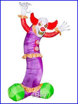 Giant Inflatable Clown Halloween Decor fnt