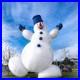 Giant Inflatable Snowman Outdoor Decorations Snowman Home Yard Garden Decoration