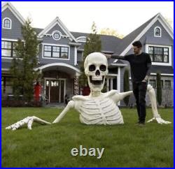 Giant Rattles the Groundbreaking Skeleton Plastic Yard Decorating Kit