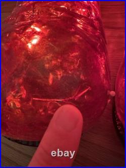 Grandin Road Illuminated Santa Boots Christmas Indoor Outdoor Decoration