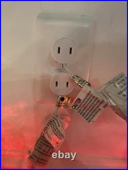 Grandin Road Illuminated Santa Boots Christmas Indoor Outdoor Decoration