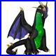 HALLOWEEN 9 Ft ANIMATED WINGS DRAGON WITH SWIRLING LIGHTS Airblown Inflatable