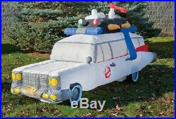 HALLOWEEN 9 Ft GHOSTBUSTERS ECTO 1 AMBULANCE Airblown Lighted Inflatable