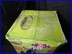 HALLOWEEN 9' LONG GEMMY ANIMATED GRIM REAPER HORSE DEATH Inflatable airblown NIB