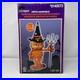 HAPPY HALLOWEEN Devil Garfield 2.5ft Indoor Outdoor Devil Works Great Tested