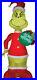 HUGE 11 FT CHRISTMAS SANTA DR SEUSS GRINCH ORNAMENT Airblown Inflatable GEMMY