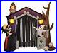 HUGE Halloween Inflatable Haunted House Arch Archway Skeleton Ghost Decoration