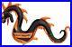Halloween 12 Ft Black Serpent Dragon Banner Inflatable Airblown Haunted House