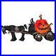Halloween 14 Ft Fire & Ice Grim Reaper Carriage With Sound Inflatable Airblown