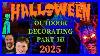 Halloween 2025 Outdoor Decorating Part Three Setting Up The Cemetery And Lighting For Our Home Haunt