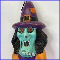 Halloween 36 Witch Blow Mold By Paper Magic Group Inc. 1997 TESTED WORKING