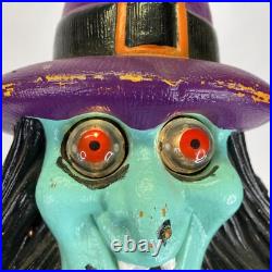 Halloween 36 Witch Blow Mold By Paper Magic Group Inc. 1997 TESTED WORKING
