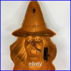 Halloween 36 Witch Blow Mold By Paper Magic Group Inc. 1997 TESTED WORKING