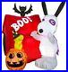 Halloween 5 Ft Snoopy Pumpkin Woodstock Doghouse Airblown Inflatable Yard Gemmy