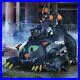 Halloween 6FT x 6 FT Black Cat & 2 Kitties airblown Inflatable lighted Haunted