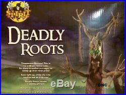 Halloween 6.5 FT Deadly Tree Animated Haunted House Prop Decor