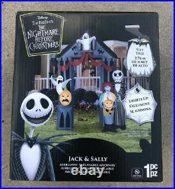Halloween Airblown 9Ft Nightmare Before Christmas Archway Self Inflat NEW IN BOX