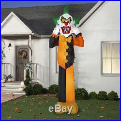 Halloween Airblown Inflatable 12 Feet Tall Clown by Gemmy Industries
