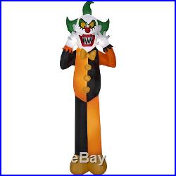 Halloween Airblown Inflatable 12 Feet Tall Clown by Gemmy Industries