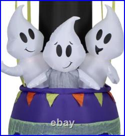 Halloween Airblown Inflatable Boo Crew, 10 Ft. Tall Way To Celebrate Lights Up