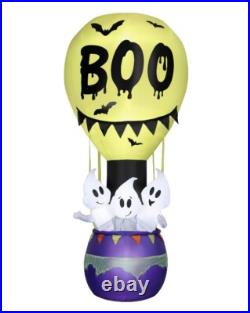 Halloween Airblown Inflatable Boo Crew, 10 Ft. Tall Way To Celebrate Lights Up