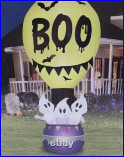 Halloween Airblown Inflatable Boo Crew, 10 Ft. Tall Way To Celebrate Lights Up