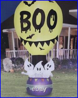 Halloween Airblown Inflatable Boo Crew, 10 Ft. Tall Way To Celebrate Lights Up