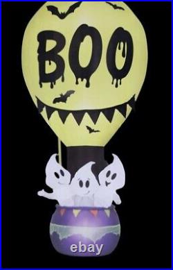 Halloween Airblown Inflatable Boo Crew, 10 Ft. Tall Way To Celebrate Lights Up
