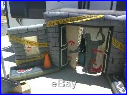 Halloween Airblown Inflatable GEMMY crime scene rare