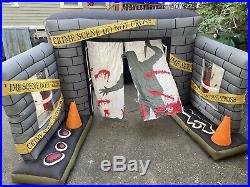 Halloween Airblown Inflatable GEMMY crime scene rare