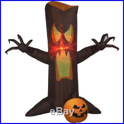 Halloween Animated Angry Tree Grabs Haunted House Inflatable Airblown 9.5 Ft