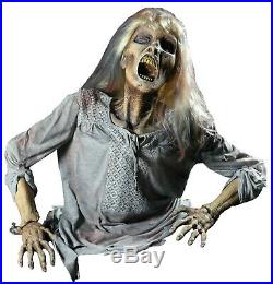 Halloween Animated Grave Buster Corpse Barb Frightronics Haunted House Prop Dec