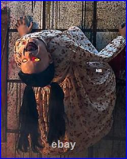 Halloween Animated Little Hanging Bloodthirsty Betty Haunted House Horror Prop