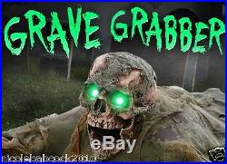 Halloween Animated Skeleton Torso Corpse Crawling Lights Sound Move Haunted Hous