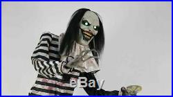 Halloween Animatronic Evil Clown Thief Haunted House Decoration ==free Step Pad