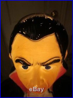 Halloween Blow Mold Vtg Bela Lugosi as Dracula Don Featherstone Union Products